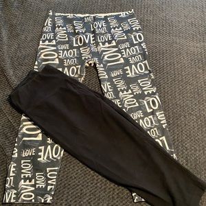 Workout tights / ankle & Capri length